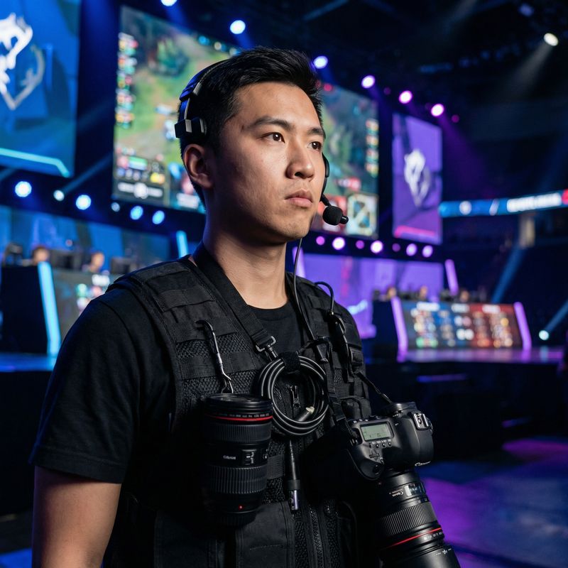 麻豆电竞摄影师